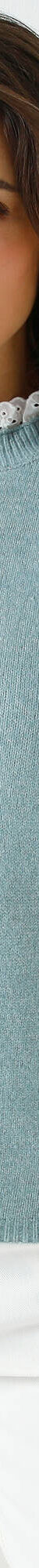 Pull effet 2-en-1, détails broderie anglaise (bleu acier) Pull effet 2-en-1, détails broderie anglaise (bleu acier)